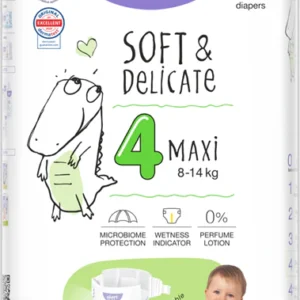 COUCHE BEBE 8-14Kg BELLA BABY HAPPY Taille 4 - Paquet de 62 couches