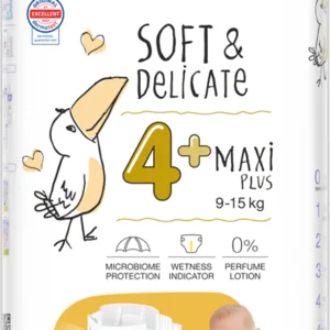 COUCHE BEBE 9-20Kg BELLA BABY HAPPY Taille 4+ Paquet de 56 couches