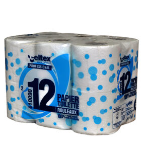 PAPIER TOILETTE BLANC  - 2 PLIS paquet de 96 rouleaux